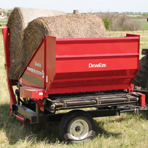 DewEze Super Slicer II Round Bale Slicer